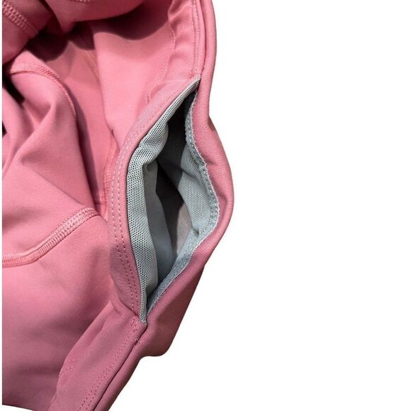 Athleta Leggings Women’s L Pink Ultimate Stash Pocket Tight Pockets 26” Crop - Picture 9 of 14